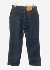 Vintage 80's Levi  s 18505-0214 Red Tab Dark Blue Jeans Women  s Size 16 USA MADE