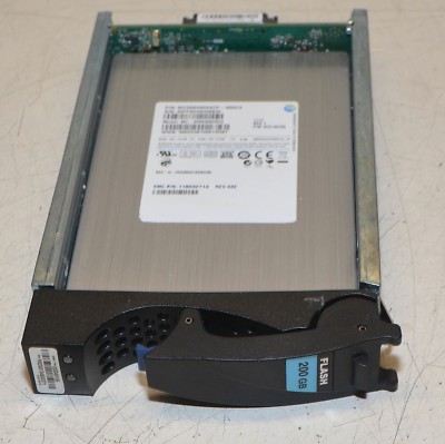 EMC 005049185 200GB Flash Drive  118032714 Rev A02 MZ3S9200XACP Samsung