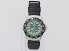 Vintage Tag Heuer Watch Professional Green Bezel Lumi Dial Light up Dial Watch S