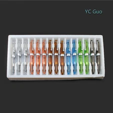 15X Jinhao 992 Transparent Fountain Pens Hooded Extra Fine Nib Without Box