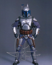Temuera Morrison signed autograph 20x25cm Star Wars in person autograph ACOA