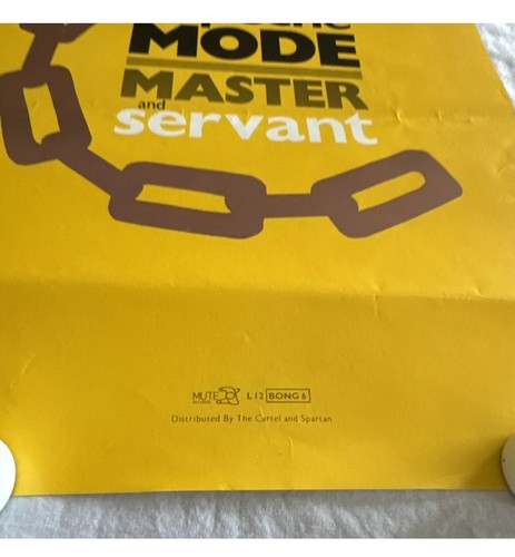 DEPECHE MODE MASTER AND SERVANT 12" Single Promo Mini Poster - Bild 17 von 24