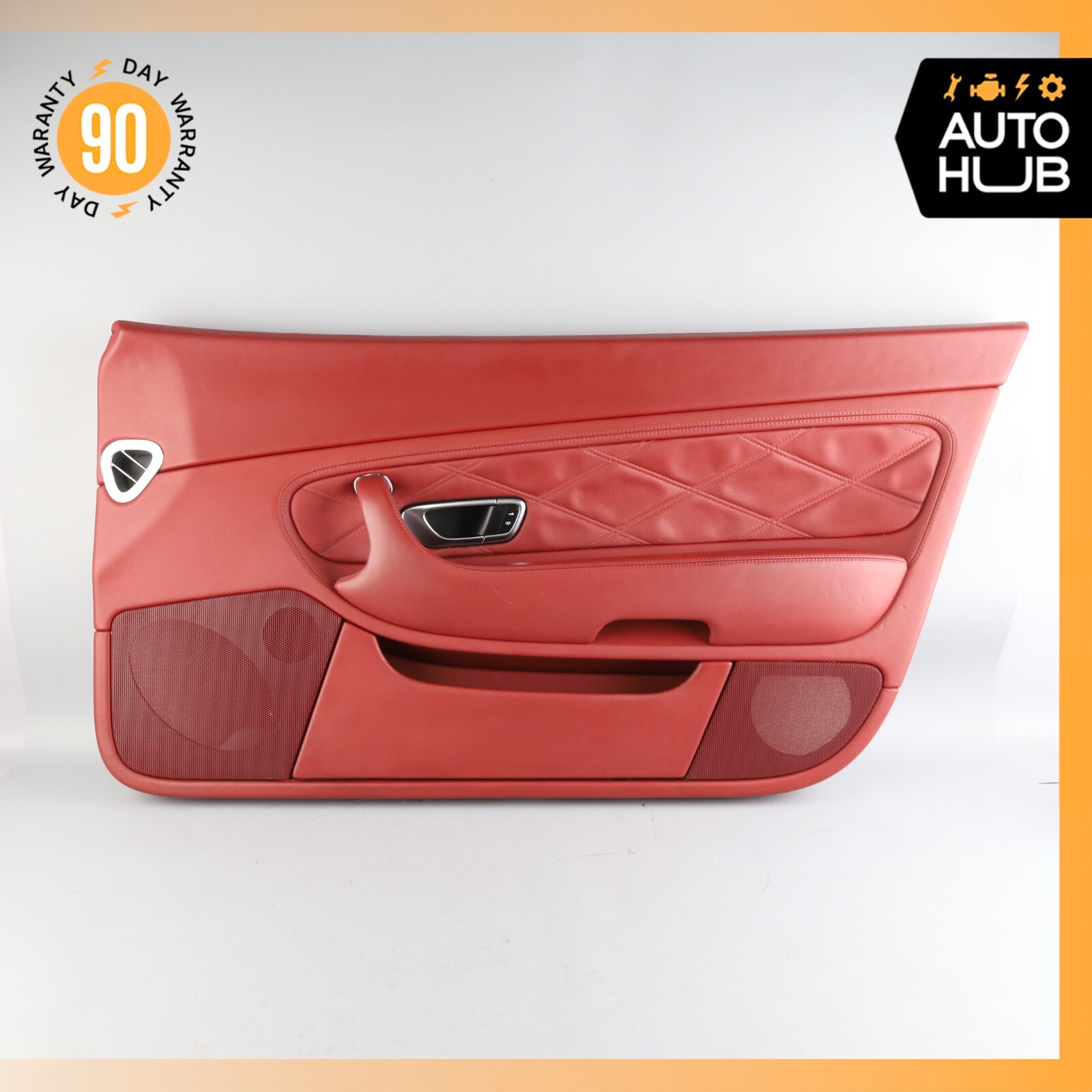03-10 Bentley Continental GT Right Side Interior Door Panel Red OEM 73k