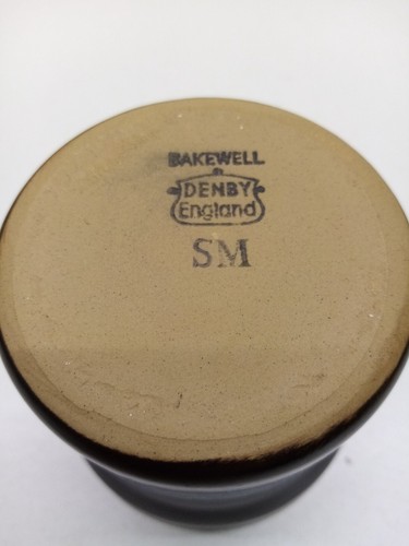 Vintage Denby Pottery Bakewell Pattern Storage Jar -no lid- Stoneware /G-15/ - Picture 7 of 7