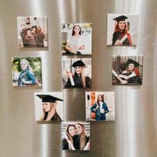 Custom Refrigerator Magnet 2x2 Your Picture, Your Memory