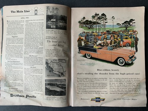 Sunset Magazine April 1955 1950er Lifestyle Reise Rezepte Gartenwerbung - Bild 7 von 12