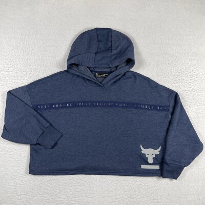 Under Armour Womens Sweatshirt Medium Loose Cropped Project