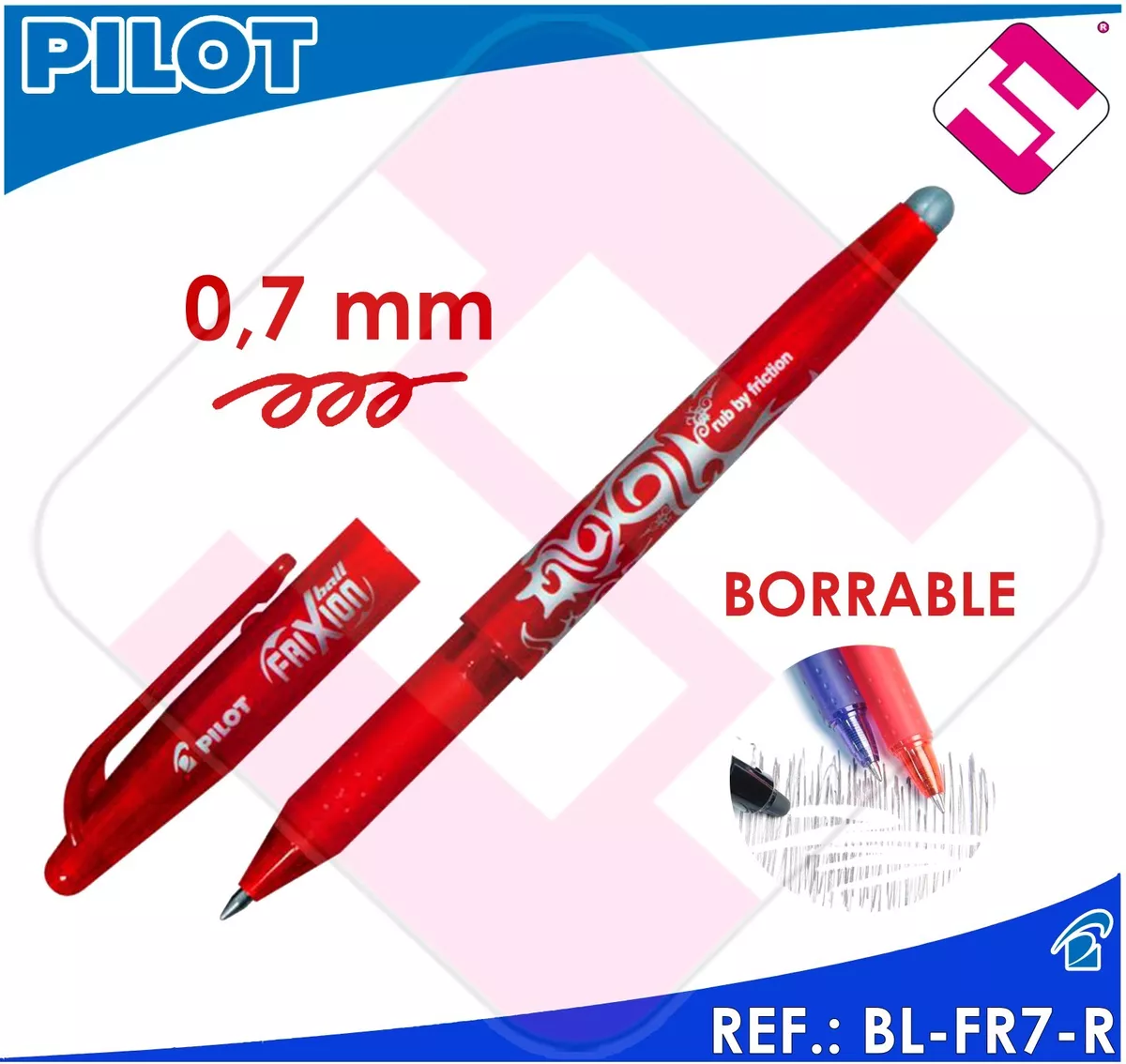 Bolígrafo borrable Pilot Frixion , tipo roller