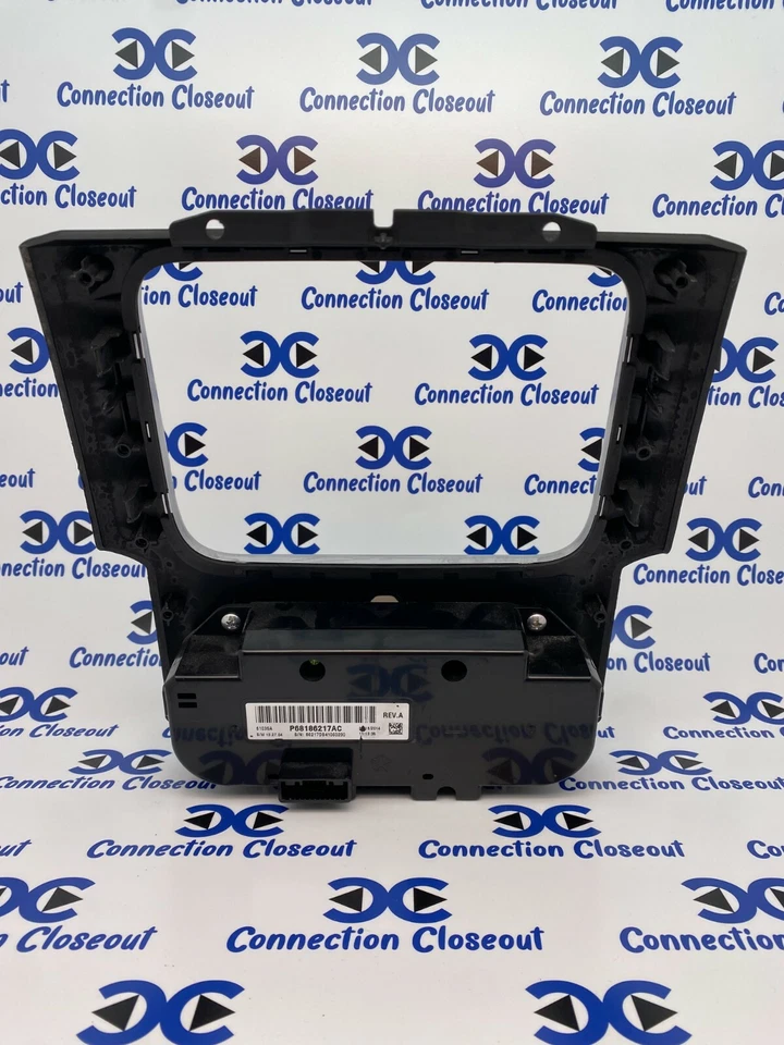 ✅ 2014-2018 RAM 1500 подлинный MOPAR радио ободок и элементы управления переменного тока 68186217AC - Изображение 2 из 3