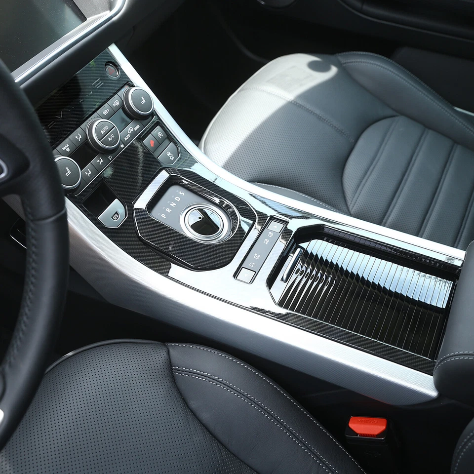 Carbon ABS Console Gear Panel Trim for Land Rover Range Rover Evoque 2012-2017 - image 4 of 4