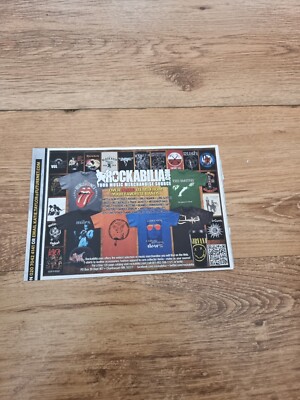 TNEWM80 WERBUNG 5X8 ROCKABILIA: IHRE MUSIK MERCHANDISE QUELLE