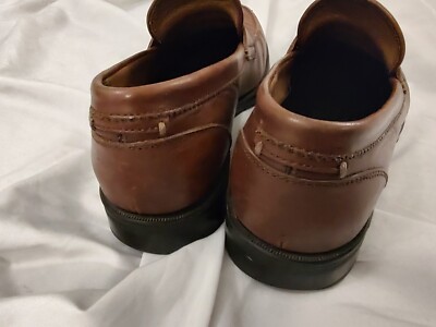 Aquatalia Neil Mens Comfort Shoes Penny Loafers Brown  display picture 2