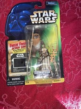 Star Wars 3.75" Power of the Force Freeze Frame Ewoks Wicket & Logray Figures