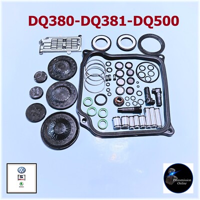 Gasket Set, overhaul kit DQ500-DQ380-DQ381 -7 speed DSG transmission VW T5, T6 Audi Q3