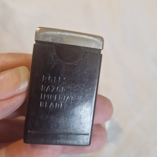 Vintage Part Rolls Razor In Bakelite Container In Wooden Wilkinson Sword Box - Picture 11 of 12