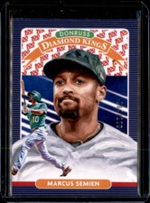 2020 Donruss Diamond Kings One Hundred Emoji #10 Marcus Semien /100