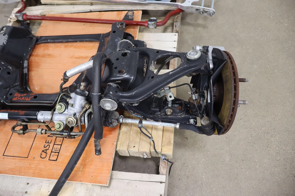 99-05 Mazda Miata NB Front & Rear Undercarriage Cradle Crossmember Loaded Foto 3 de 4