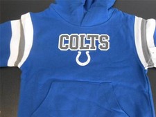 NEW Indianapolis Colts Toddler Infant Sizes 12M-3T-4T NFL Hoodie