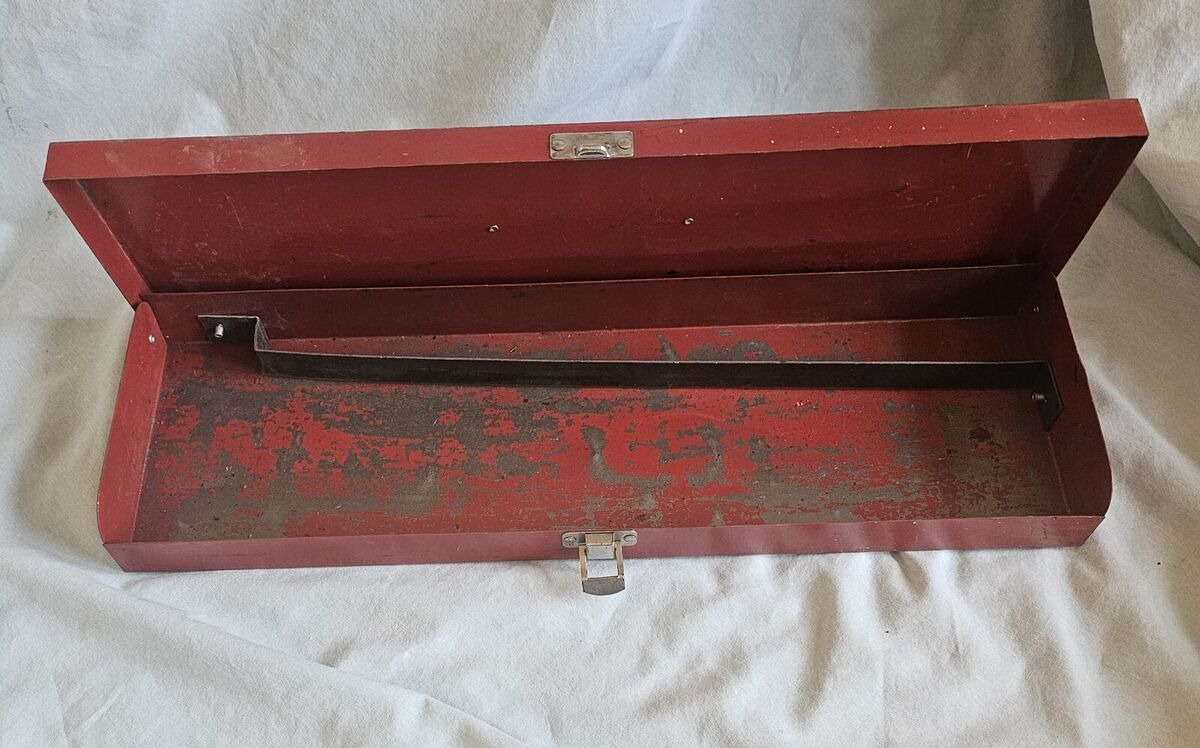Vintage Proto # 5298 Professional Tools Metal Tool Box Empty Box