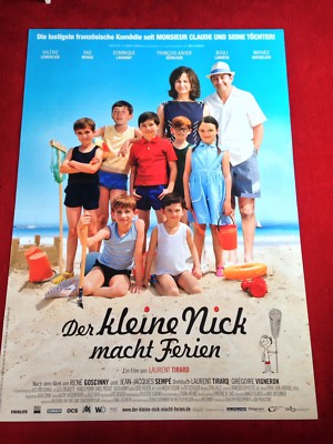 Der kleine Nick macht Ferien Kinoplakat Poster A0, 84x119cm, Lemercier