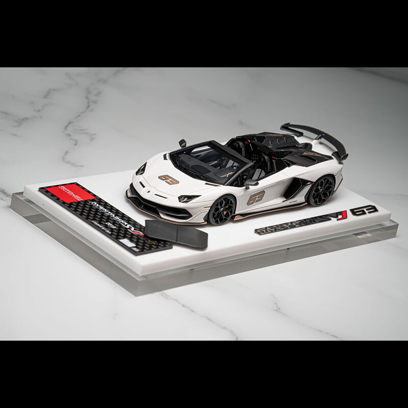 MakeUp 1:43 Lamborghini Aventador SVJ 63 Roadster Diecast Car