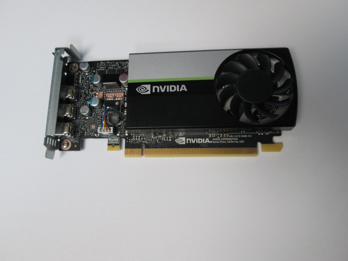 HP Nvidia T400 4GB GDDR6 Graphics Video Card 2 x MINI DP +
