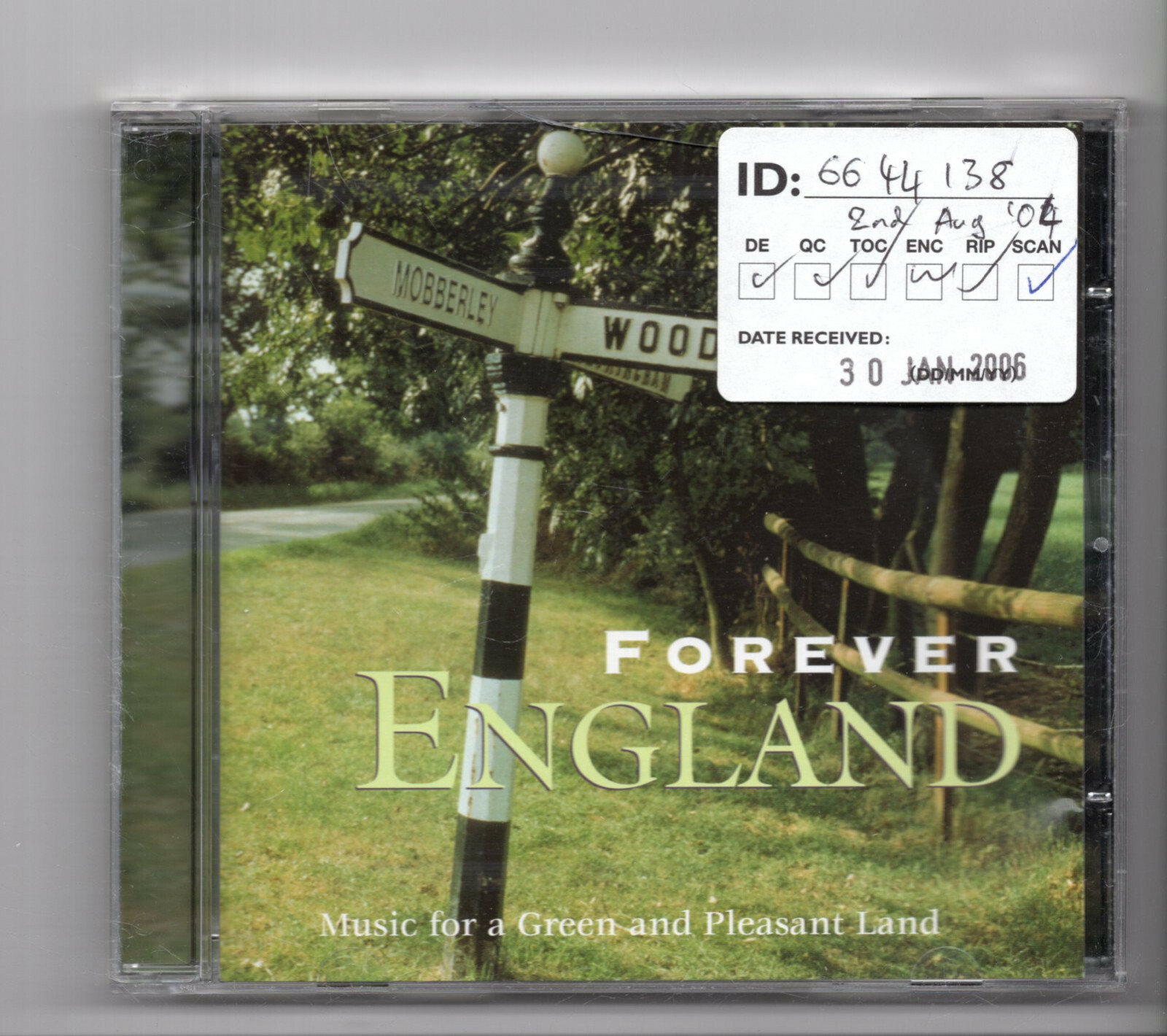 (JO647) Forever England, Music For A Green & Pleasant Land - 2004 CD
