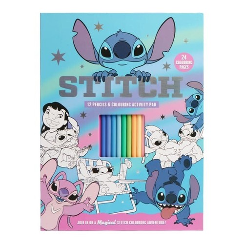 Disney Stitch & Lilo Holiday ,Travel, Flight ,School, Stationery, Activity Set - Picture 14 of 27