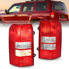 For 2008-2017 Jeep Patriot Tail Lights Brake Lamps 2 Holes Pair 08-17 LH+RH