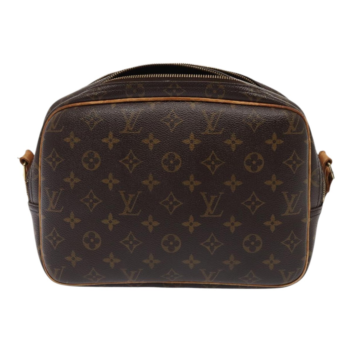 バッグ LOUIS VUITTON M45252 Louis Vuitton 2001 Monogram Reporter GM Shoulder Bag M45252