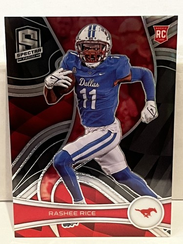 2023 Panini Chronicles Spectra Draft Picks Rashee Rice #42 Prizim - Imagen 1 de 2