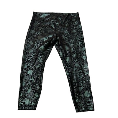LULULEMON Wunder Train High-Rise Tight 25'' Women's 16 Iridescent Foil Flourish