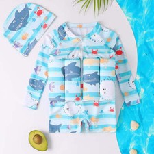 kids floating swimsuit kids custom Buoyancy Aid Vest Safety Boys Girls Drifting