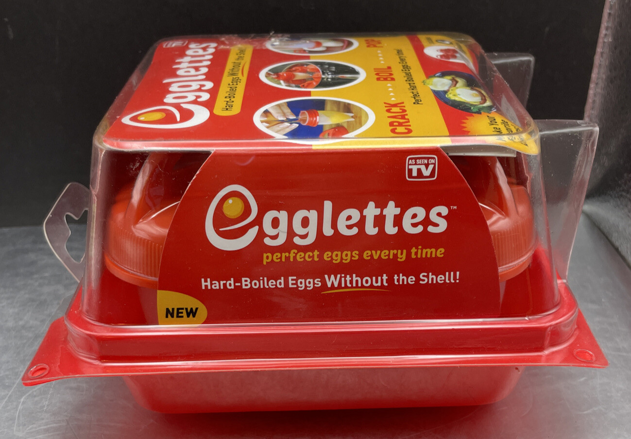 Egglettes Hard Boiled Egg Cooker w/o the Shell 4 ct. Silicone Egg Cups