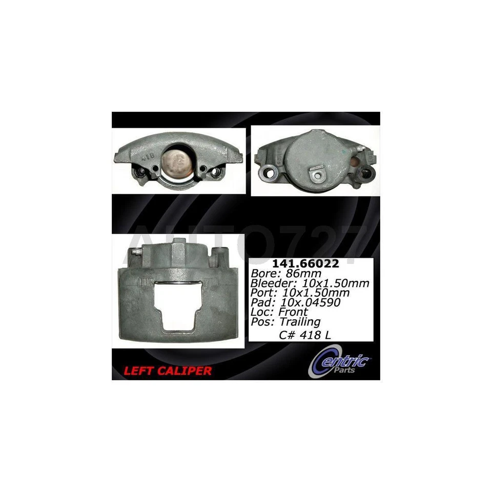 Pinza de freno de disco delantera izquierda derecha Centric Parts para Dodge Ram 2500 1994-1996 Foto 2 de 4