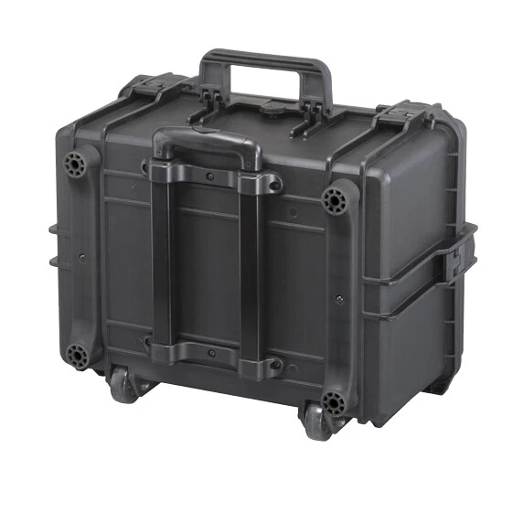 Outdoor Case + Rasterschaum | IP67 Koffer wasserdicht | Roll-Trolley | 50x35x28 - Bild 3 von 4