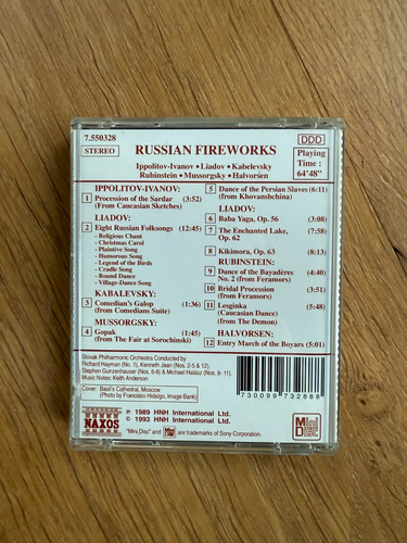 Minidisc Russian Fireworks naxos classical - Foto 3 di 3
