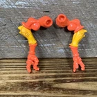 Vintage TMNT Killer Bee Buzz Off Figure Red Orange Leg Lot Ninja Turtles 1990s