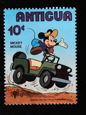 Antigua  Mickey Mouse  Stamps Briefmarken Sellos