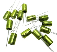 10pcs- Elum 4.7uF 100V NP BP 20% Aluminum Electrolytic Radial Capacitor Bi-Polar