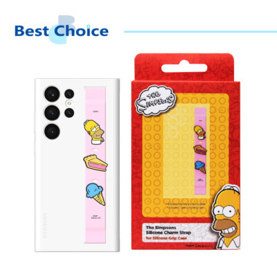 Original Samsung The Simpsons Swappable Strap for S23 Series Grip Case /TOS911