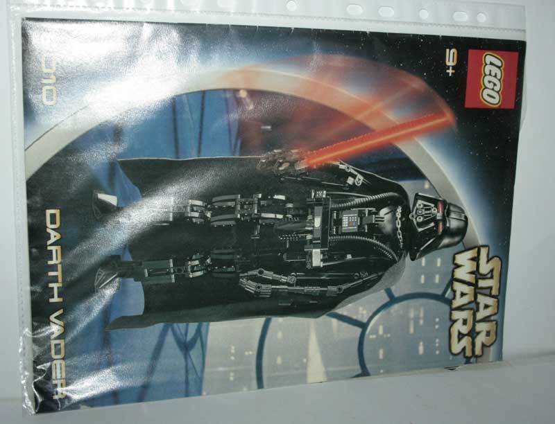 MANUALE LEGO STAR WARS SET 8010 DARTH VADER USATO BUONO STATO FR1