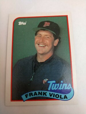 1989 Topps Frank Viola Minnesota Twins #120