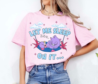 うさ Funny Disney Yzma Cat Let Me Sleep On It Unisex Adult Kid Tee