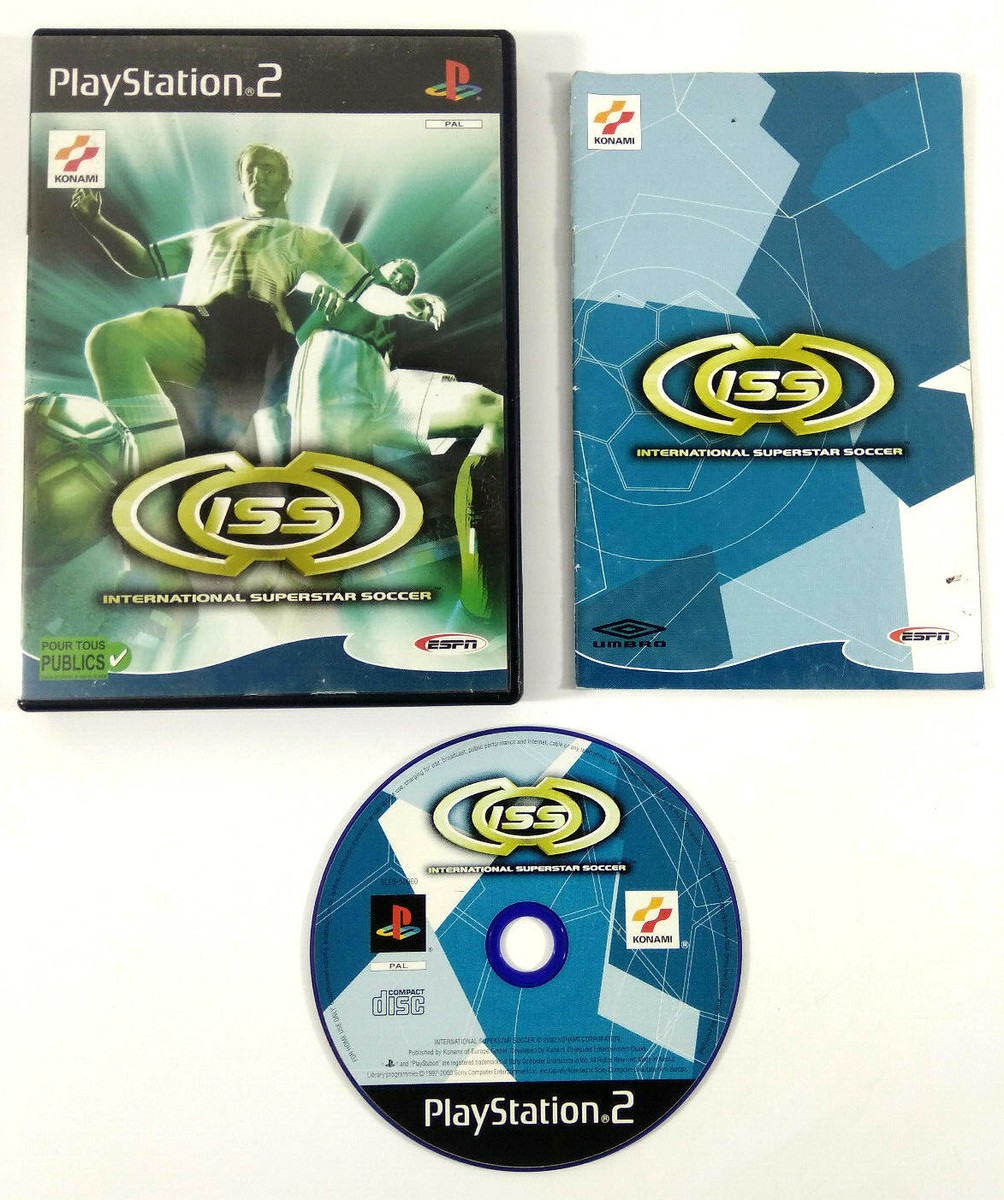 Playstation 2 PS2 VF ISS International Superstar Soccer with