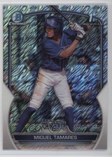 2023 Bowman Chrome Prospects Shimmer Refractor Miguel Tamares #BCP-179 1k9t