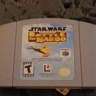 LucasArts Star Wars Battle for Naboo Nintendo 64 Game, T, NTSC-U/C, 2000