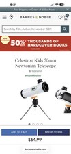 Celestron Kids 50mm Newtonian Telescope