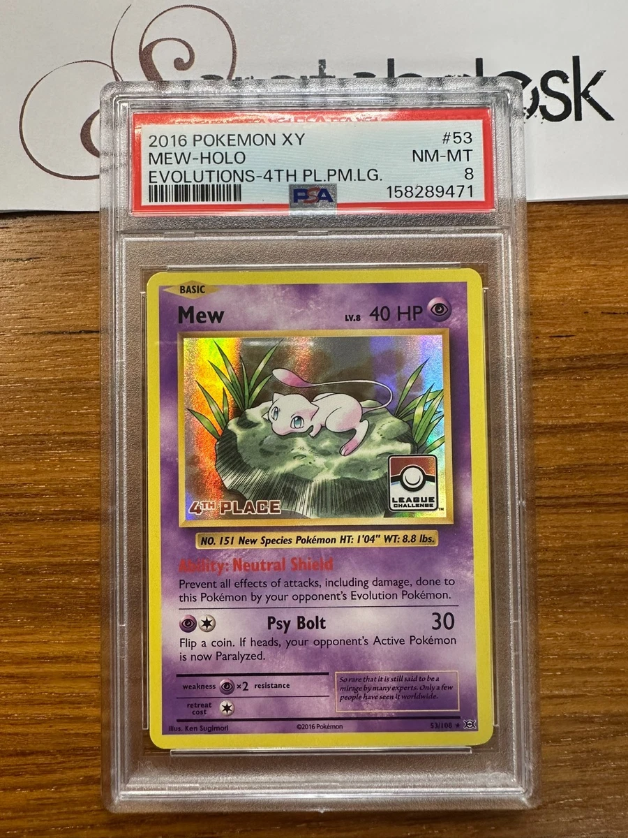 25+ Pokémon Mew Pokémon TCG XY Individual Collectible Card Game