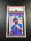 PSA 2 1989 Donruss Ken Griffey Jr RC Card #33 Seattle Mariners
